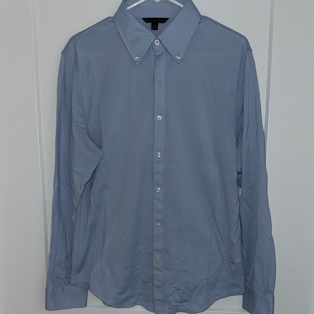 Brooks Brothers Light Blue Supima Cotton Dress Shirt